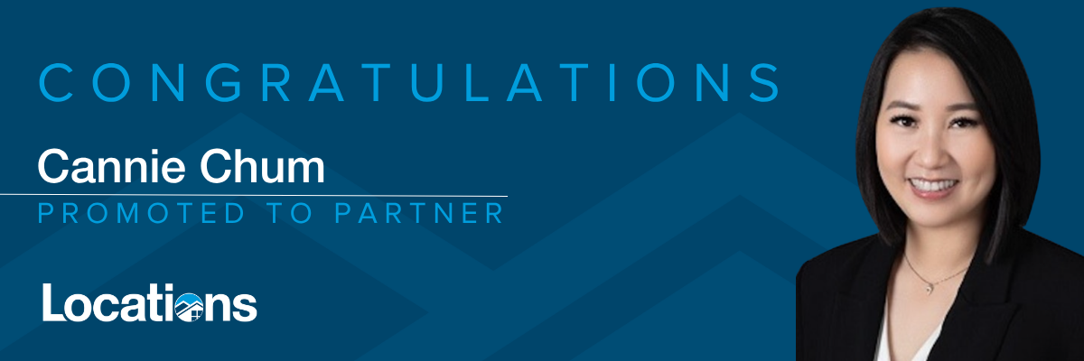 Cannie Chum Promoted to Partner at Locations