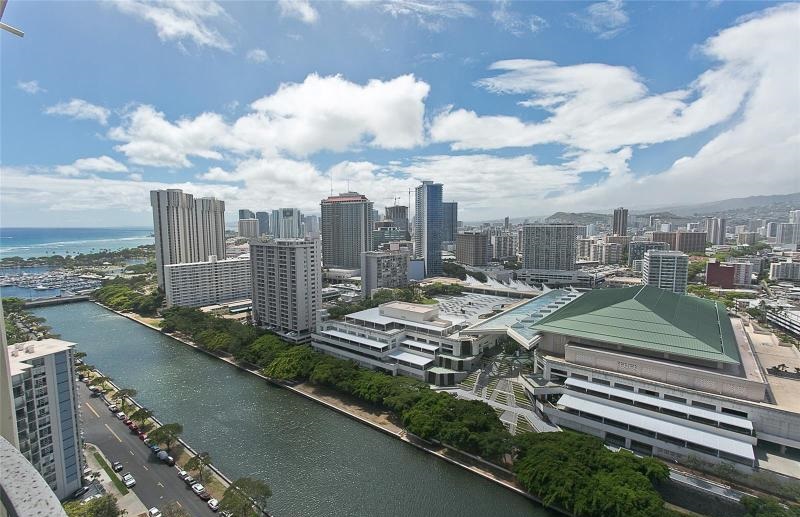 1717 Ala Wai View Looking West Toward Ocean