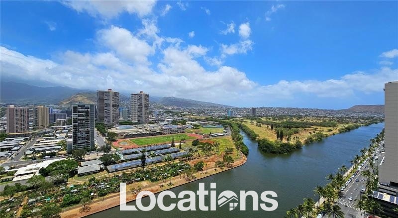 2121 Ala Wai View Looking Mauka Over Mountains