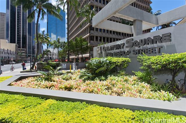 Century Square Condo street side view