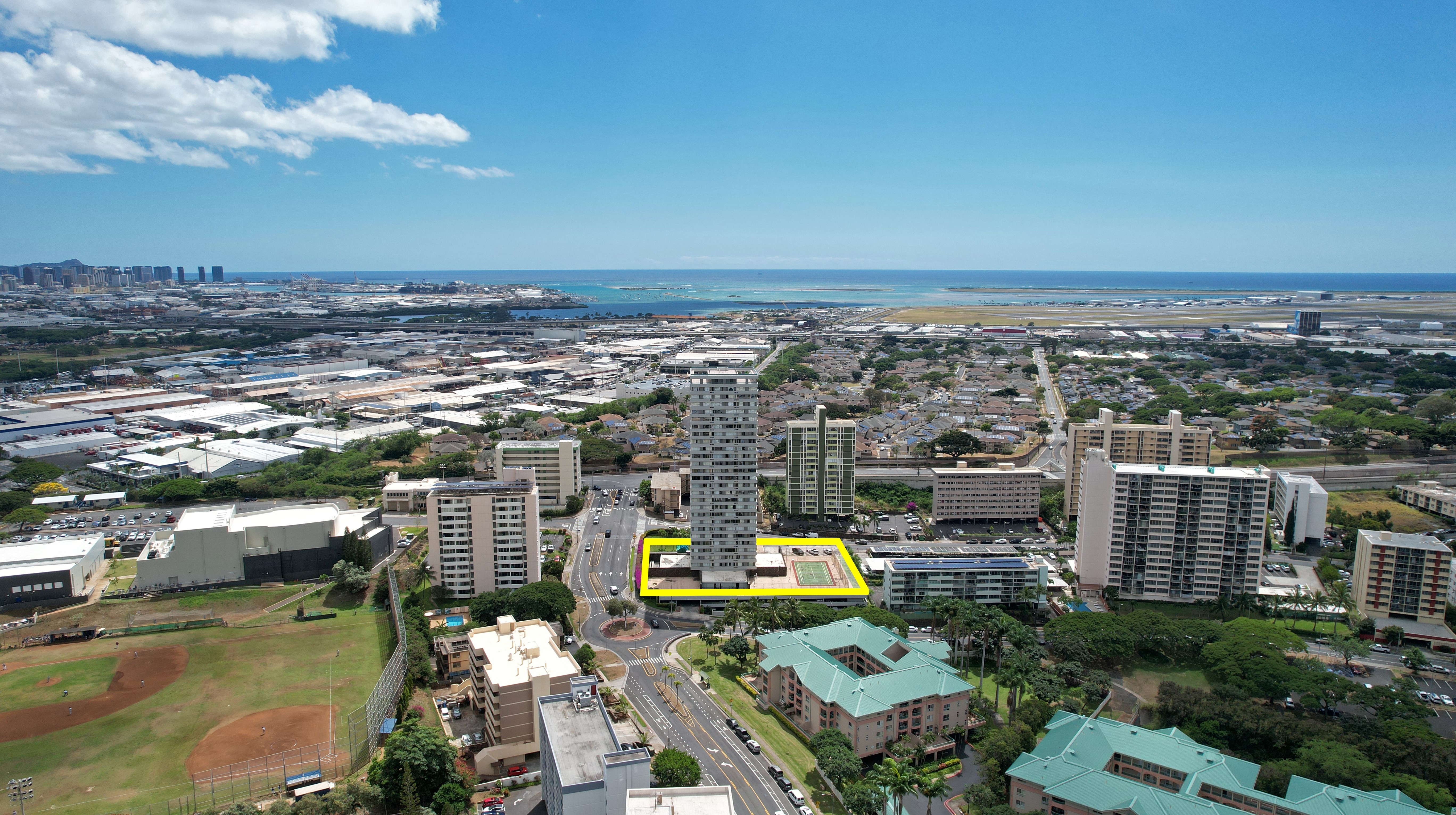 Five Regents Aerial Building View 1