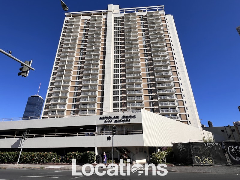 Kapiolani Manor - view from streetside