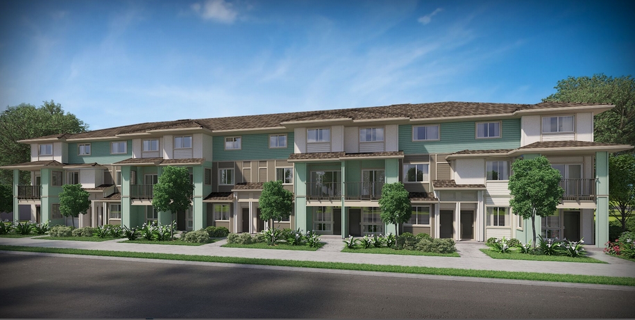 Kohina at Hoopili - Exterior Building Rendering