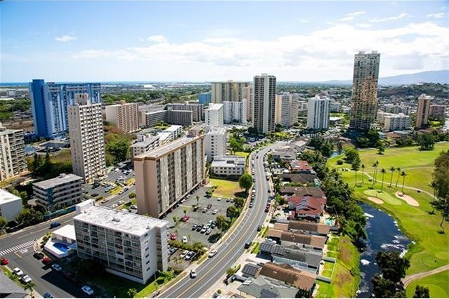 Plaza Landmark Arial View 
