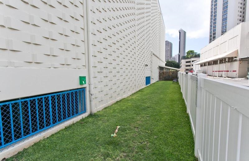 Sunset Towers Lawn Area