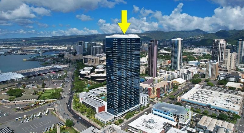 The Collection: Arial View of the Building