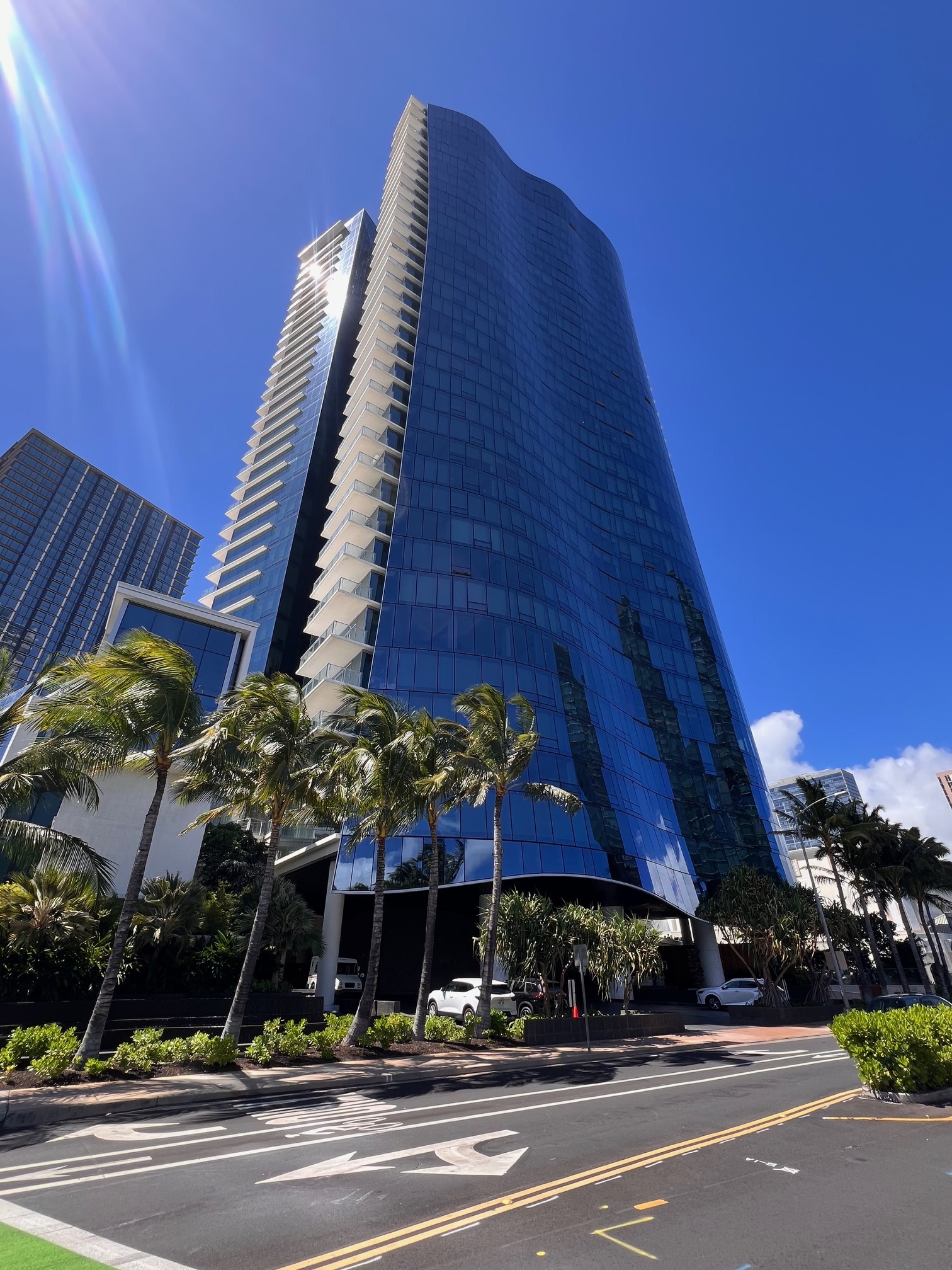 Waiea - view from the street