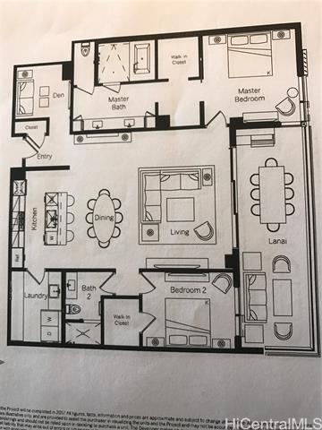 1388 Ala Moana Boulevard, 3702, Honolulu, HI 96814