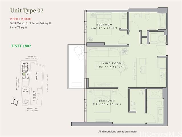 1515 Liona Street, 1802, Honolulu, HI 96814